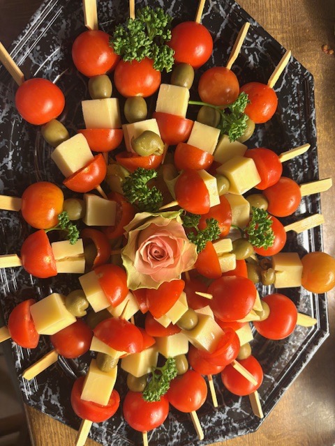 Service traiteur entrées Jasmin Nouvelle Vague entrée raffinée 2